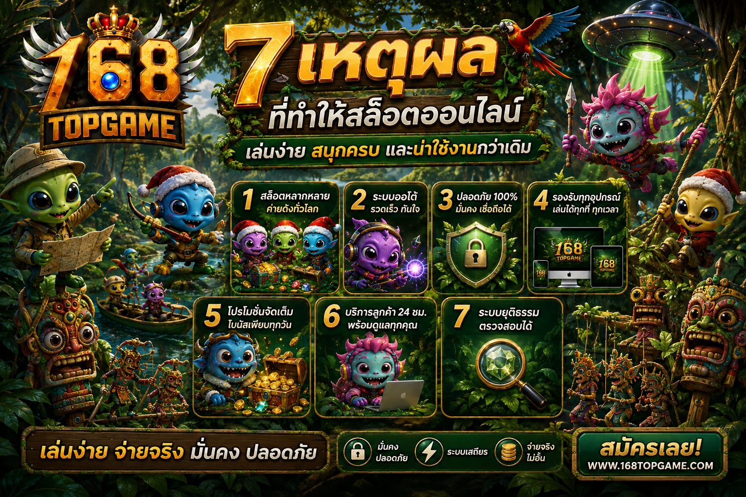 168topgame 7 เหตุผลที่ทำให้สล็อตออนไลน์เล่นง่าย สนุกครบ และน่าใช้งานกว่าเดิม